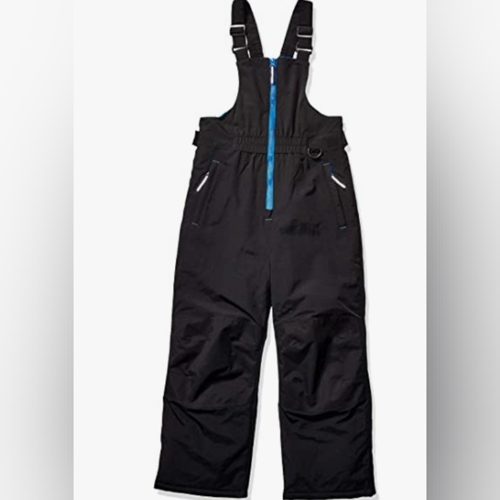 Amazon Essentials boys Water-Resistant Snow Bib Size: XS (4-5)